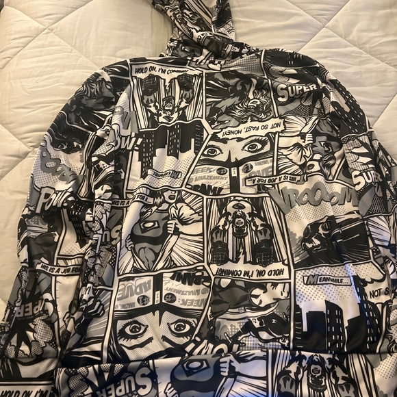 Oh Snap Graphic Comic pull over hoodie - Picture 4 of 4